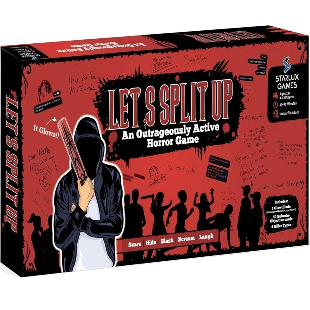 Starlux Games Let's Split Up - an Outrageous Horror Spoof Game NIB